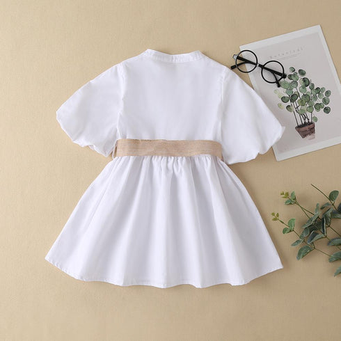 Summer Girl's Simple Dress